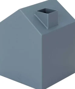 Boîte à mouchoirs Maisonnette (Bleu ardoise)