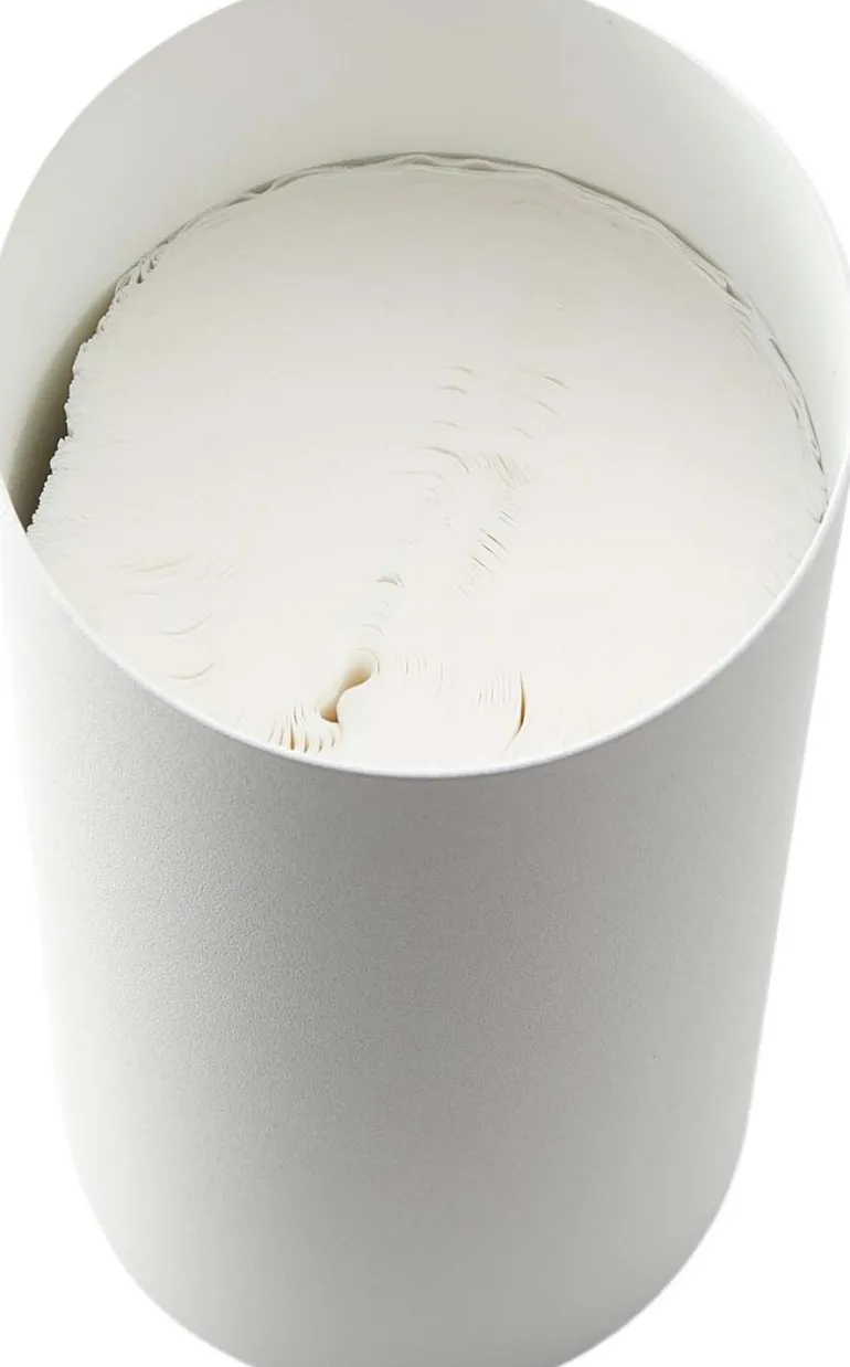 Boîte à mouchoirs ronde en métal Tissue