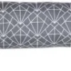 Boudin de porte avec illustrations 80 cm (Gris et blanc avec motifs)