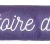Boudin de porte avec illustrations 80 cm (Violet avec citation)