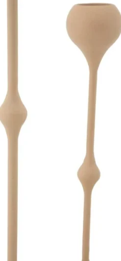 Bougeoir en métal Slimmy (Lot de 2) (Rose et doré)