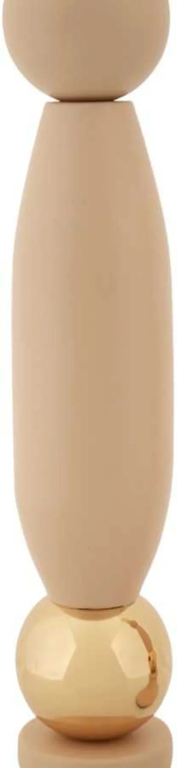 Bougeoir en métal Strek (Lot de 2) (Rose et doré)