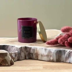 Bougie parfumée couvercle en métal Fragrance 9 cm (Lot de 5)