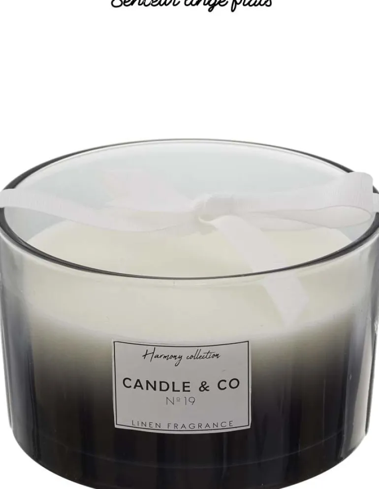 Bougie parfumée 3 mèches Harmony 13 cm