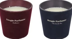 Bougie parfumée 3 mèches Velours (Lot de 2)