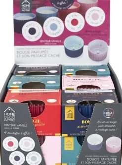 Bougie parfumée message caché 6 cm (Tu es formidable)