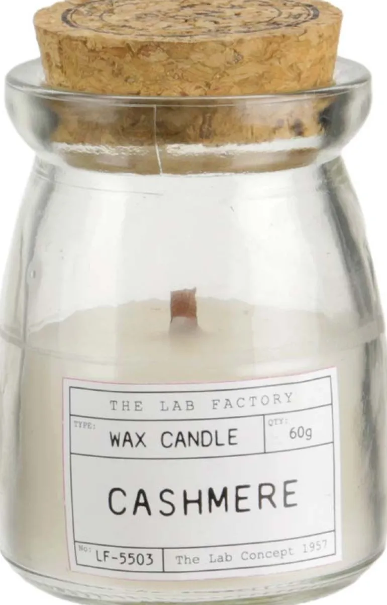 Bougies parfumées couvercle en liège 8.5 cm (Lot de 4)