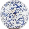 Boule en céramique patiné
