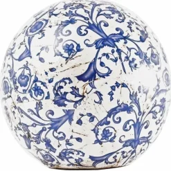 Boule en céramique patiné