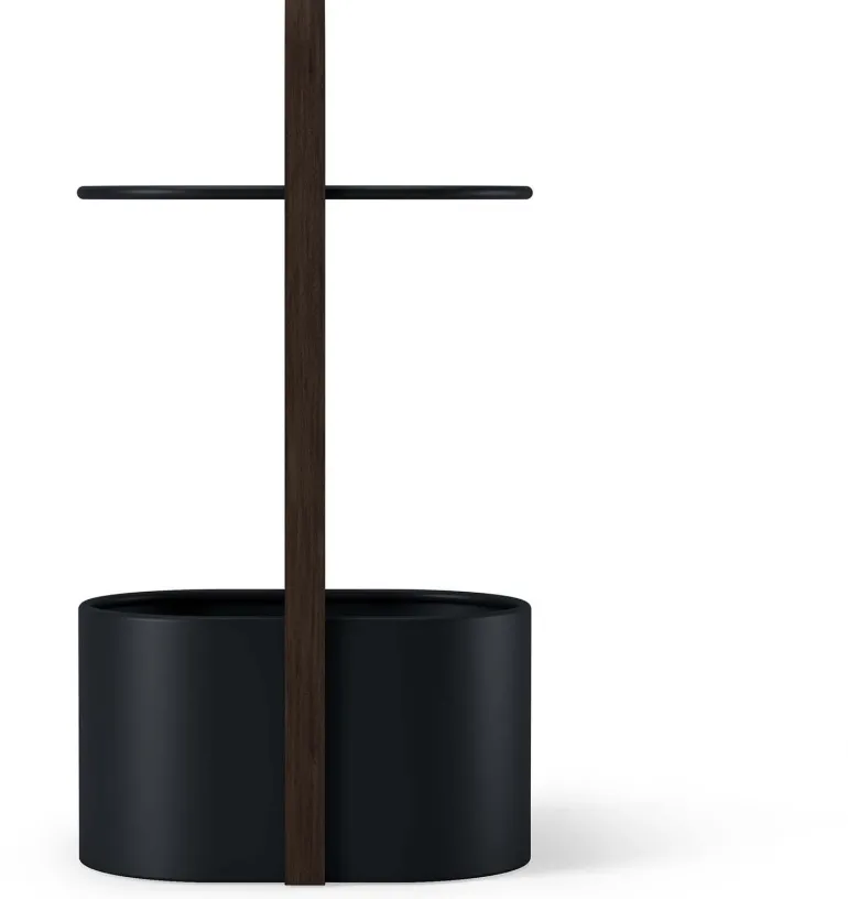Bout de canapé design range magazine et tablette Hub