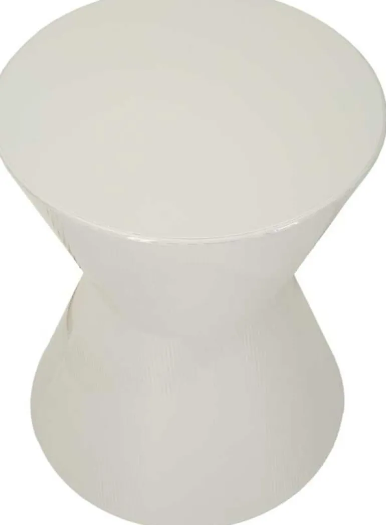 Bout de canapé en métal Oyo 45 x 55 cm