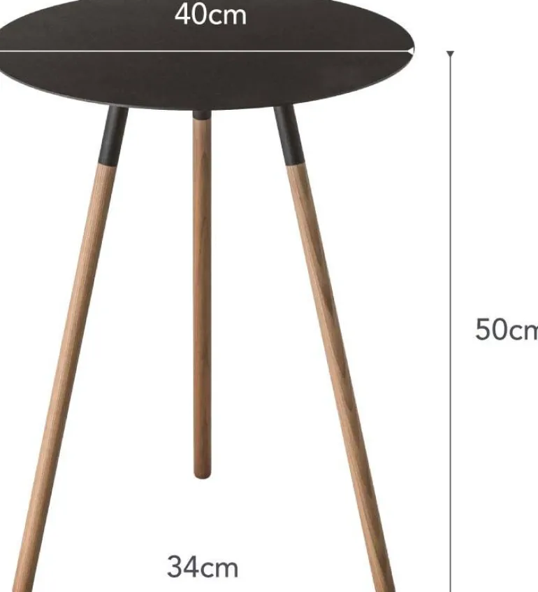 Bout de canapé rond 40 cm Side