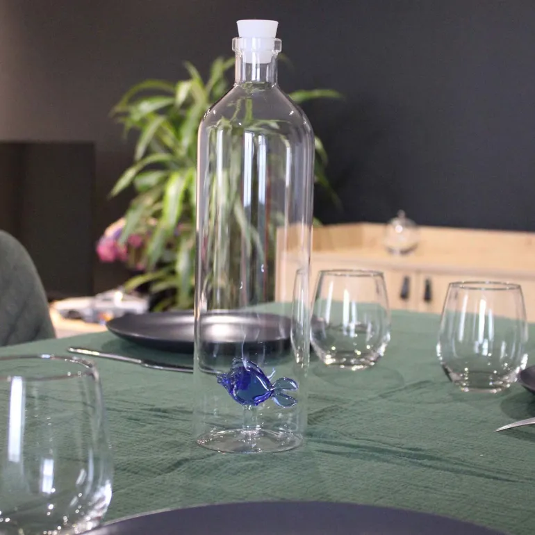 Bouteille décorative en verre Atlantis 1.2 L (Poisson)