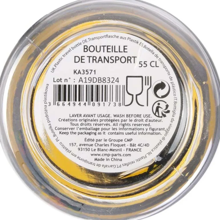 Bouteille de transport en plastique Exotique 55 cl (Lot de 2)