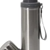 Bouteille de transport isotherme 50 cl Planet (Gris)