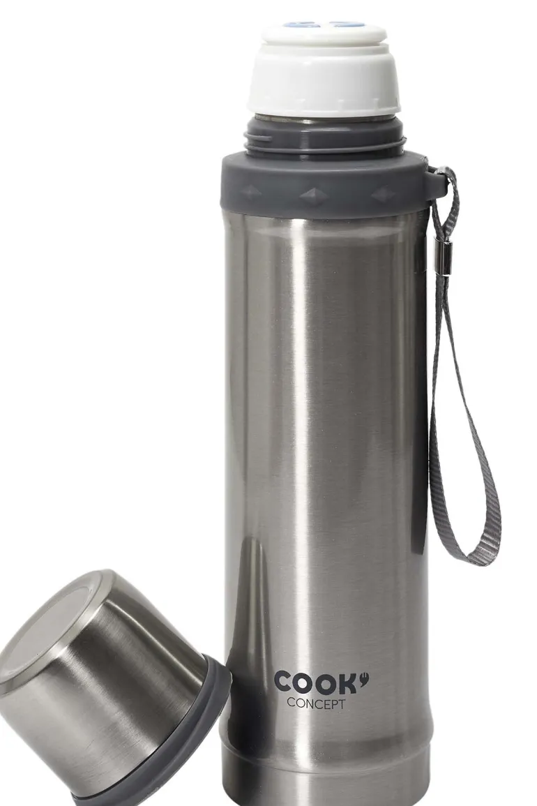 Bouteille de transport isotherme 50 cl Planet (Gris)