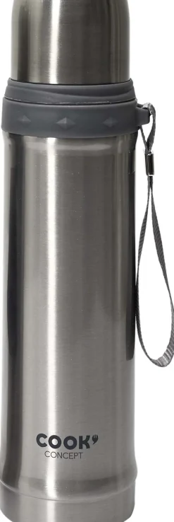 Bouteille de transport isotherme 50 cl Planet (Gris)