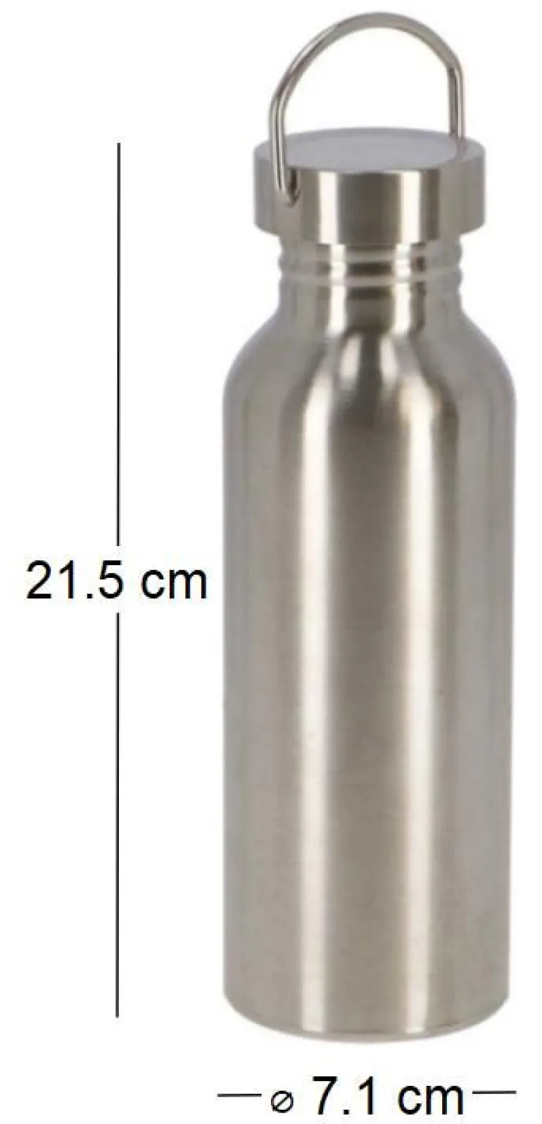 Bouteille en acier inoxydable 65 cl
