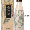 Bouteille isotherme décorée 500 ml (Carte)
