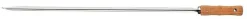 Brochette en inox et bois 55 cm Churrasco