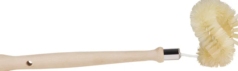Brosse WC avec nettoie rebord