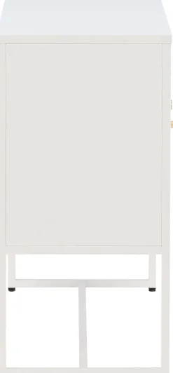 Buffet 3 portes en acier Malla (Blanc)