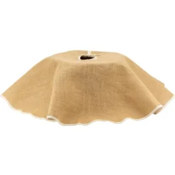 Cache-pied de sapin en tissu (Naturel)