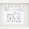 Cadre blanc en bois bébé pour photo 10 x 15 cm (Petite princesse)