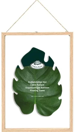 Cadre bois et verre pour feuille XL