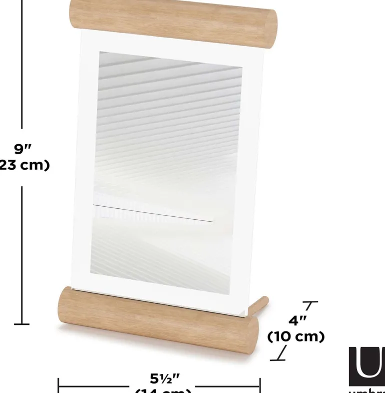 Cadre photo en bois 10 x 15 cm Scroll (Bois naturel)