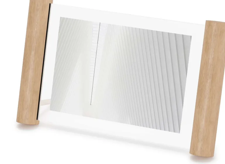Cadre photo en bois 10 x 15 cm Scroll (Bois naturel)