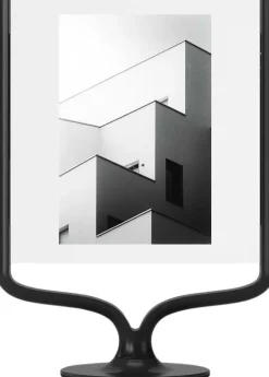 Cadre photo rotatif en aluminium Wishbone (Noir)