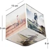 Cadre photo rotatif 6 faces Kube (15 x 15 cm)