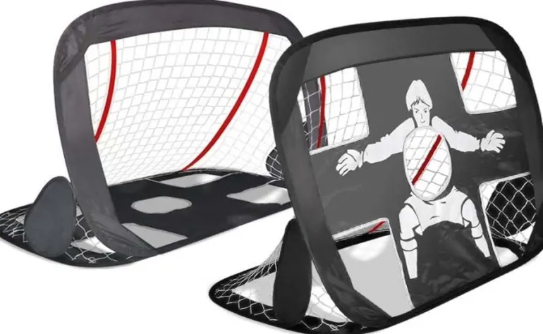 Cage de foot pliable 2 en 1 Newbie 120 x 90 cm