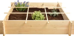 Carré potager en bois 1 mètre