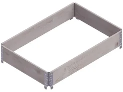 Carré potager Gardenbox 120 x 80 cm (Gris)