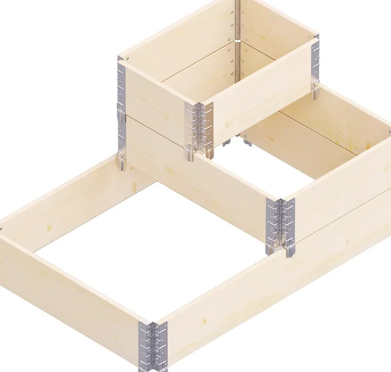 Carré potager 3 niveaux Stepped Bed 120 x 80 x 58.5 cm
