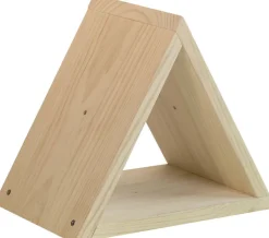 Casier à bouteilles triangulaire en pin Prisma