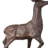 Cerf décoratif en fonte 20 x 13 x 32 cm