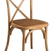Chaise bistro en orme empilable (Lot de 4)