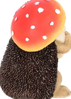 Champignon amanite en polyrésine (Amanite avec hérisson)