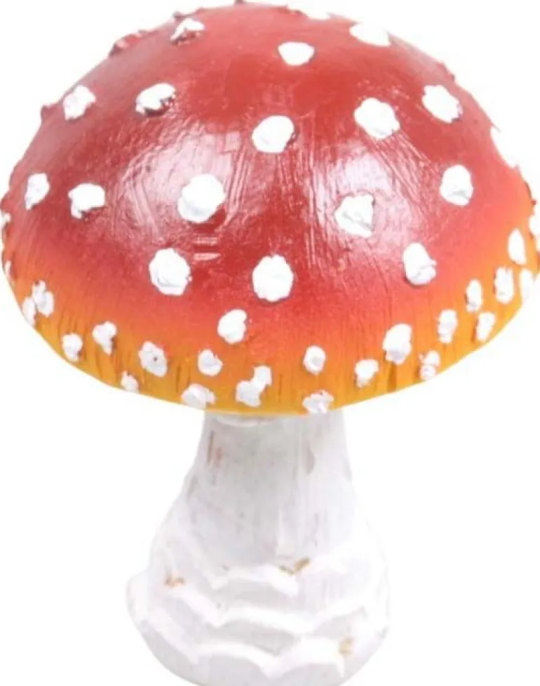 Champignon amanite tue-mouche en résine Forest