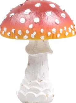 Champignon amanite tue-mouche en résine Forest