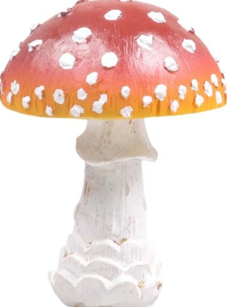 Champignon amanite tue-mouche en résine Forest