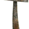 Champignon en fer patiné 14 x 27 cm