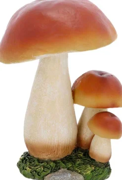 Champignons en résine (Lot de 3) (21 cm)