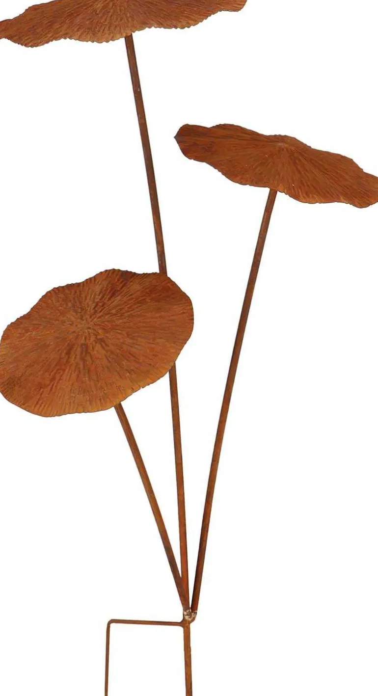 Champignon sur pic en métal rouillé (Modèle L)