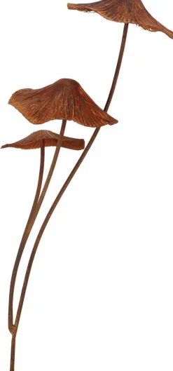 Champignon sur pic en métal rouillé (Modèle S)