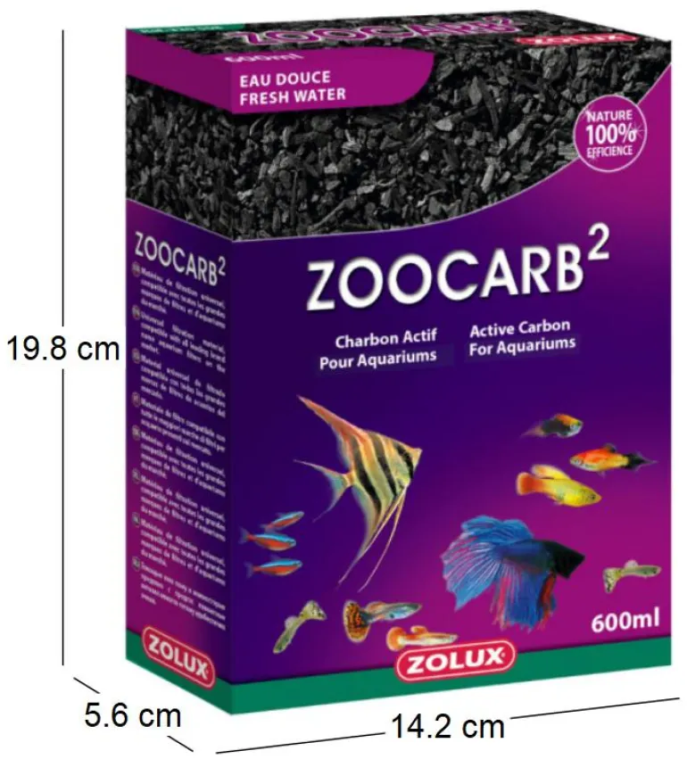 Charbon Zoocarb 2 600 ml