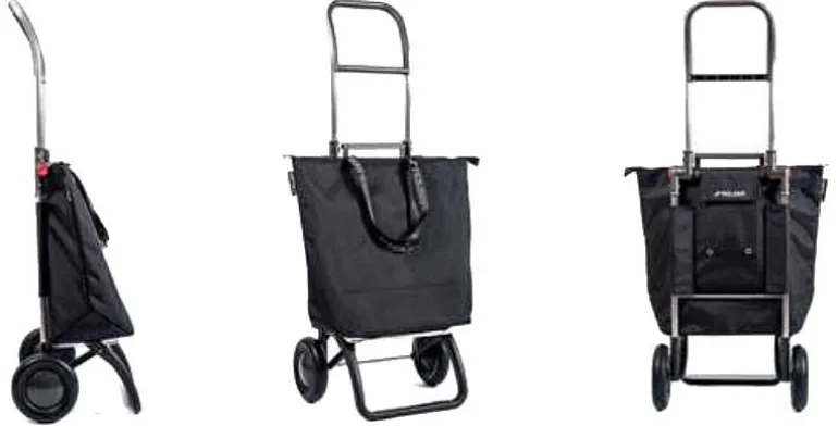 Chariot de marché pliable 2 roues Mini Bag (Bleu Céleste)